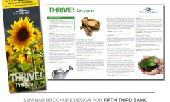 Seminar Brochure Design for Fifth Third Bank