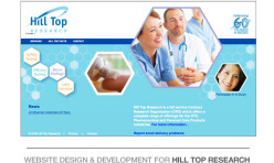Website Design & Development for Hill Top Research