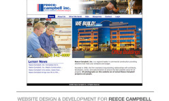 Website Design & Development for Reece Campbell